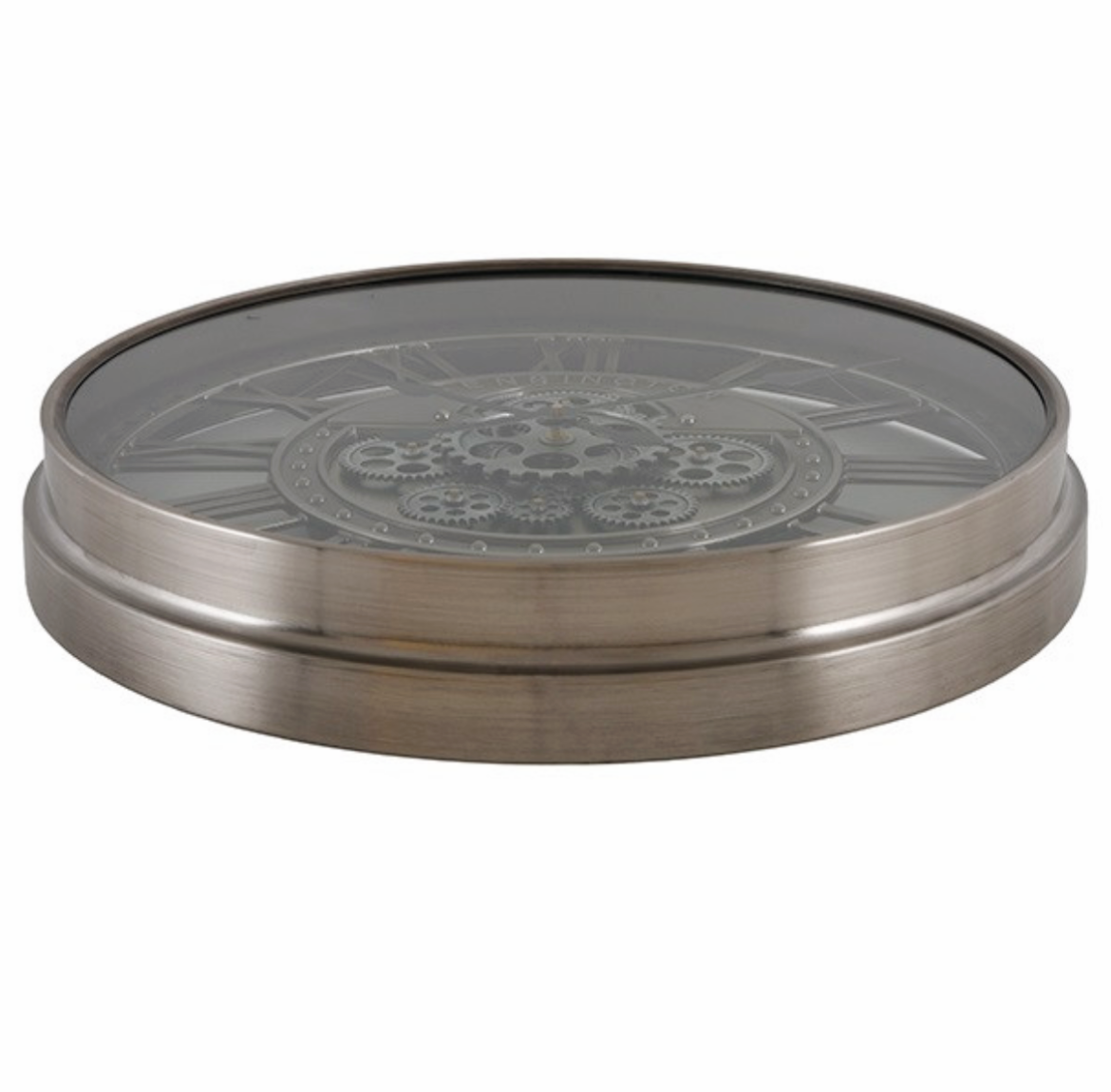 Wanduhr Levi, ca. 54cm, Räderwerk dreht sich