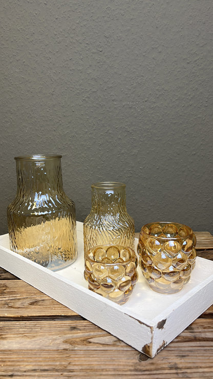 Vase pink und beige