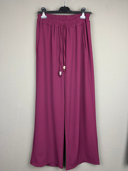 Stoffhose mit geradem Bein