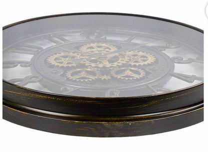 Wanduhr Norris, 70cm,  Räderwerk dreht sich, 132