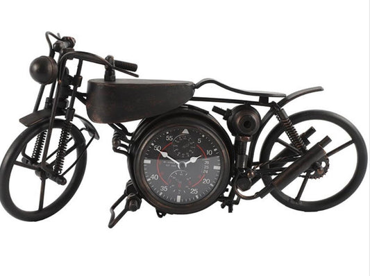 Tischuhr Harley schwarz L massiv, 44cm!