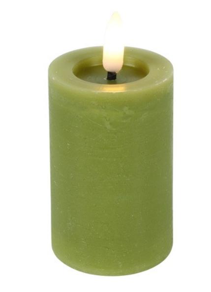 LED Echtwachskerzen 5cm Durchmesser