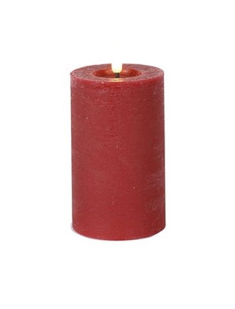 LED Echtwachskerzen, 7,5 cm Ø, hochwertig und dekorativ,6h-Timer, Fernbedienung optional