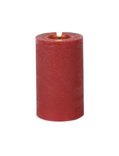 LED Echtwachskerzen, 7,5 cm Ø, hochwertig und dekorativ,6h-Timer, Fernbedienung optional