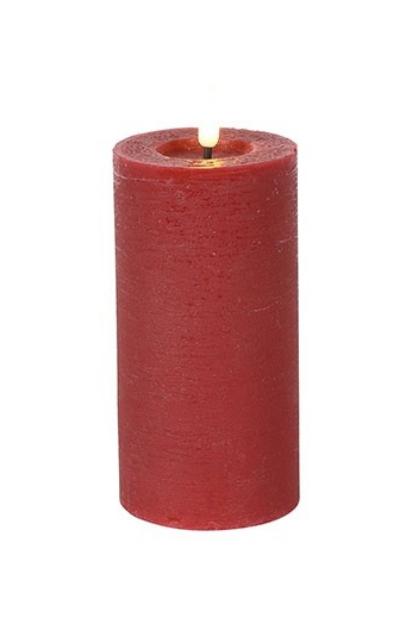 LED Echtwachskerzen, 7,5 cm Ø, hochwertig und dekorativ,6h-Timer, Fernbedienung optional