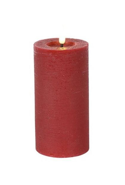 LED Echtwachskerzen, 7,5 cm Ø, hochwertig und dekorativ,6h-Timer, Fernbedienung optional